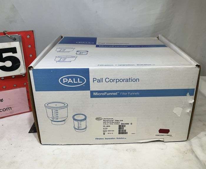PALL CORP. MICROFUNNEL FILTER UNIT Bentley & Associates, LLC