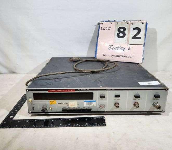 ELDORADO 985 MICROWAVE FREQUENCY COUNTER Bentley & Associates, LLC