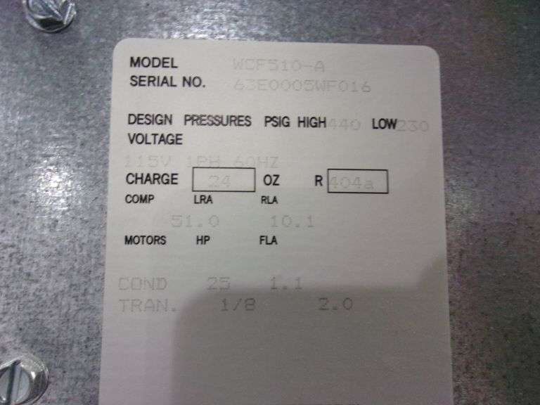 CORNELIUS COMMERCIAL ICE MACHINE, MODEL BINB530AP, ICE MAKERWCF510A