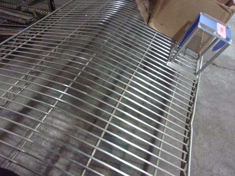 METRO 4SHELF CASTER SHELVING CART (CONTENTS SOLD SEPARATELY FIRE