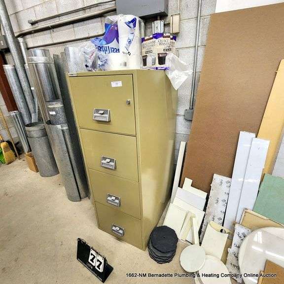 SCHWAB 1000 4DRAWE FIREPROOF FILING Bentley & Associates, LLC