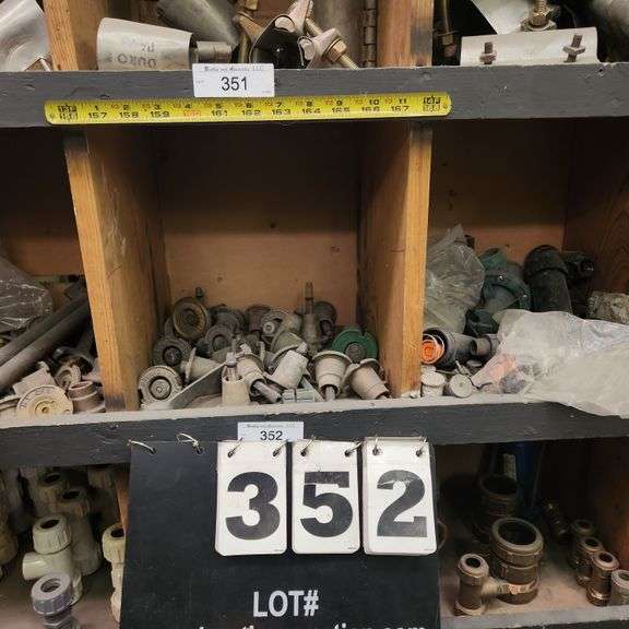 SHELF ASSORTED SPRINKLER HEADS, FITTINGS Bentley & Associates, LLC