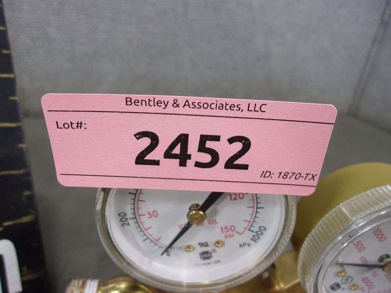 AGILENT 51834644 GAS REGULATOR Bentley & Associates, LLC