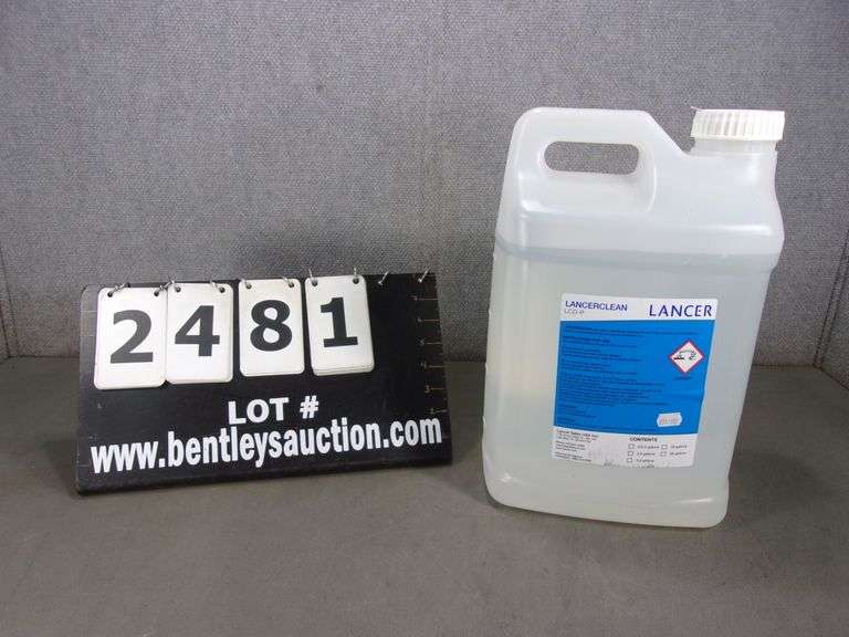 LANCER LANCER CLEAN LCDP 2.5 GALLON JUG Bentley & Associates, LLC