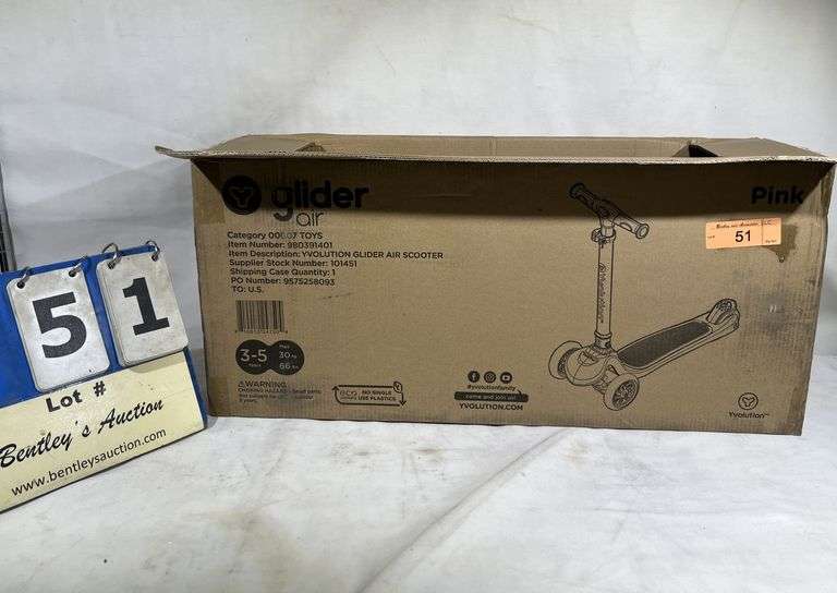 GLIDER AIR GLIDER AIR SCOOTER Bentley & Associates, LLC