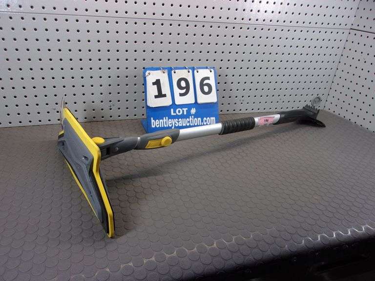 Snow Broom For Truck, Telescoping Snow Pusher For Car For Truck With Foam Head
