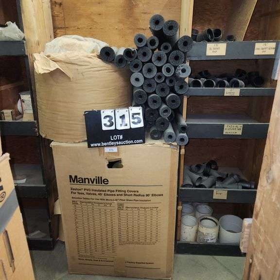 BOX PVC INSULATED PIPE FITTING COVERS, INSULATION Bentley & Associates, LLC