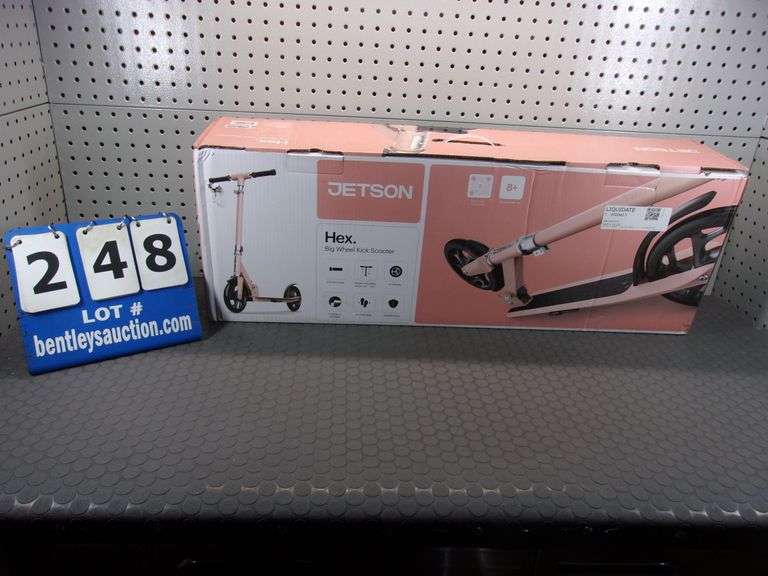 JETSON PINK BIG WHEEL KICK SCOOTER Bentley & Associates, LLC