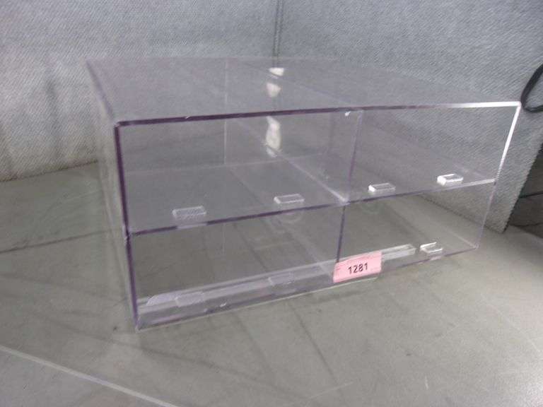 ACRYLIC LAB ORGANIZER BIN Bentley & Associates, LLC