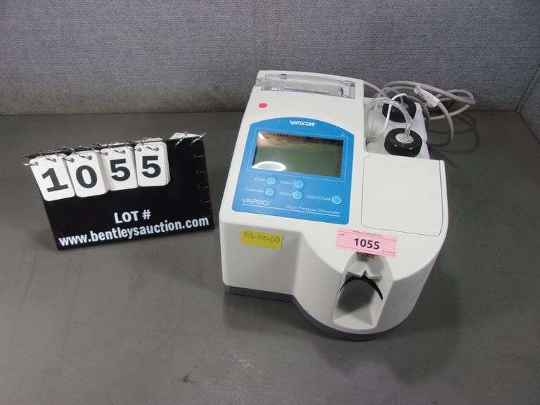 WESCOR VAPRO VAPOR PRESSURE OSMOMETER MODEL 5600 Bentley & Associates