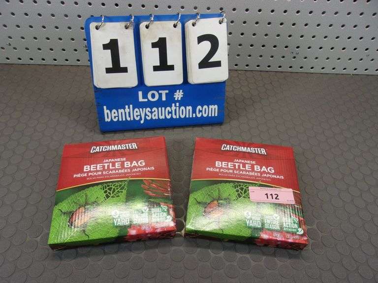 LOT 2 CATCHMASTER JAPANESE BEETLE BAGS Bentley & Associates, LLC