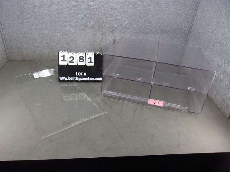 ACRYLIC LAB ORGANIZER BIN Bentley & Associates, LLC