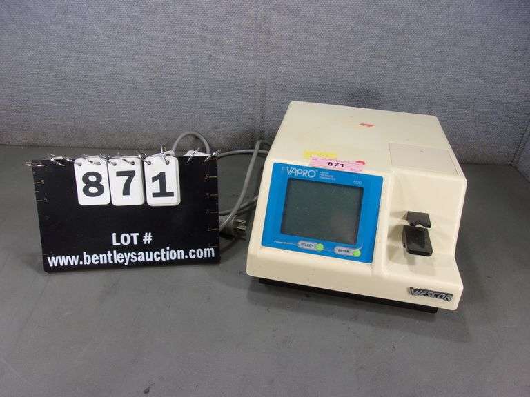 WESCOR VAPRO 5520 VAPOR PRESSURE OSMOMETER Bentley & Associates, LLC