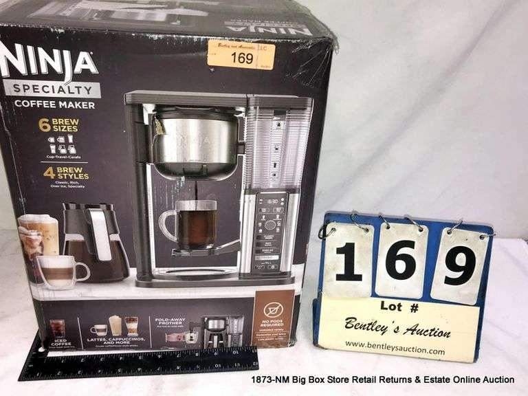 NINJA SPECIALTY COFFEE MAKER Bentley & Associates, LLC