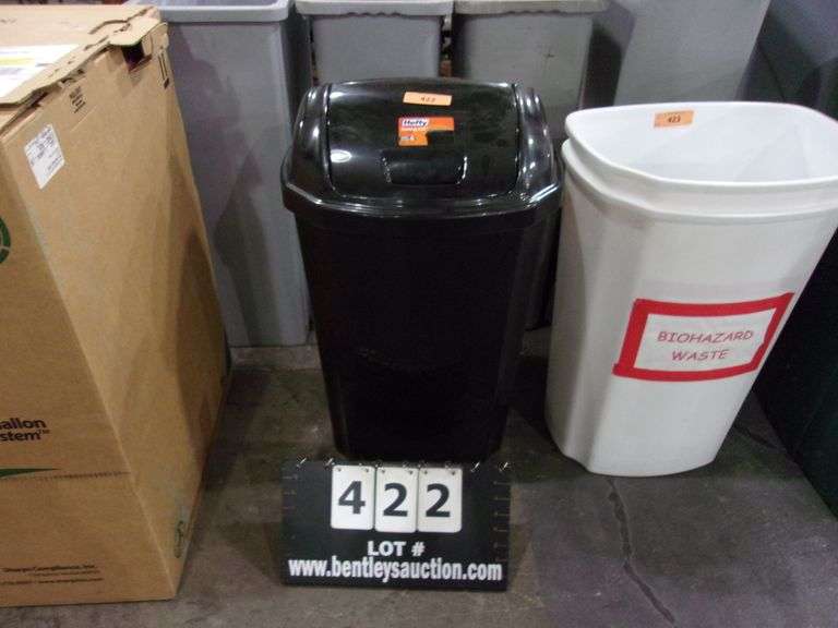 HEFTY SWING LID TRASH BIN Bentley & Associates, LLC