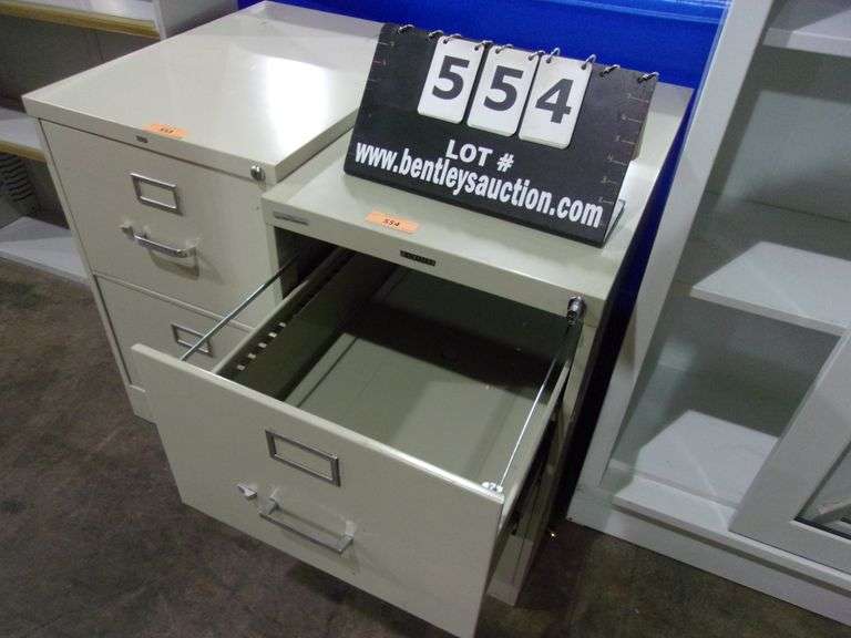 ANDERSON HICKEY CO 2DRAWER VERTICAL FILING TAN Bentley