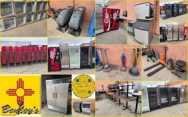 1882-NM Restaurant Equipment, Vending Machines & Janitorial Equipment Online Auction