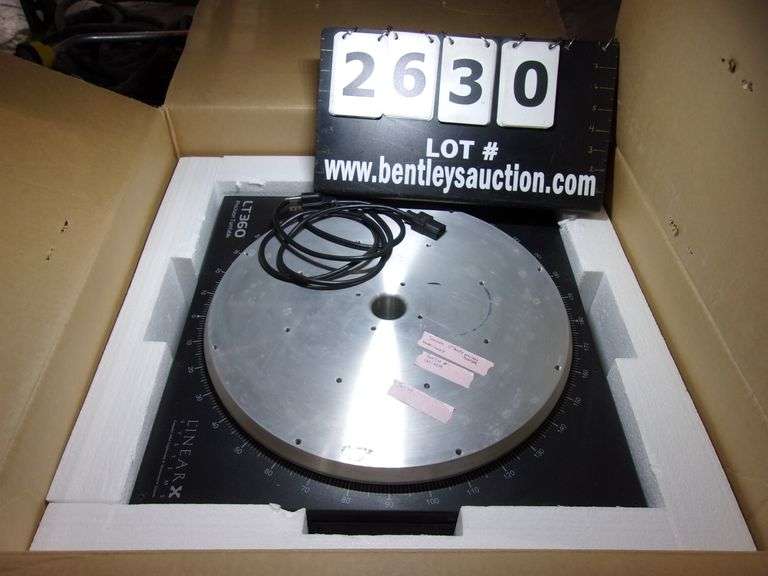 LINEARX SYSTEMS LT360 PRECISION TURNTABLE Bentley & Associates, LLC