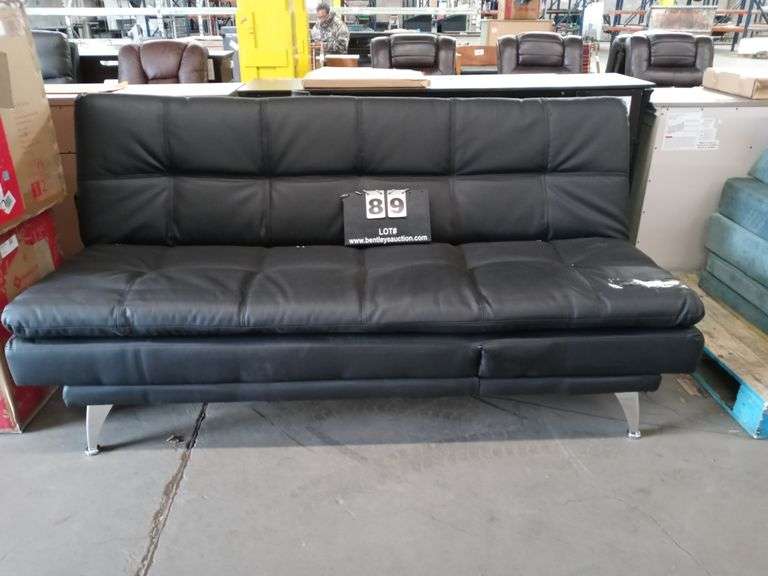 LIFESTYLE SOLUTIONS SOFA BLACK AS IS Bentley & Associates, LLC