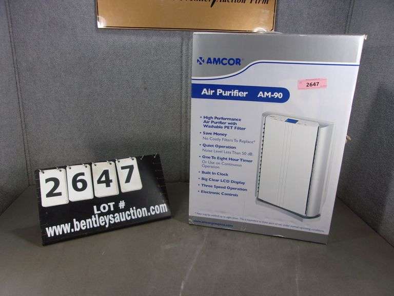 AMCOR AIR PURIFIER AM90 Bentley & Associates, LLC