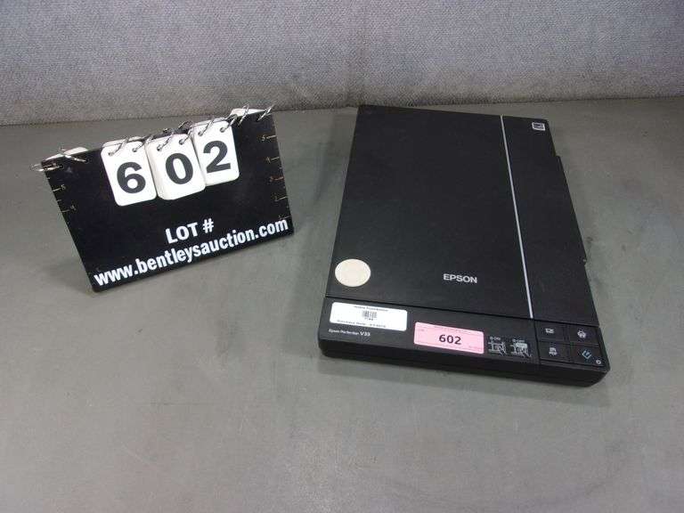EPSON PERFECTION V33 PORTABLE FLATBED SCANNER - Bentley & Associates, LLC