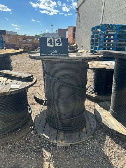 SPOOL: FIBER OPTIC - USED, AS IS, CONTENTS ONLY - Bentley & Associates, LLC