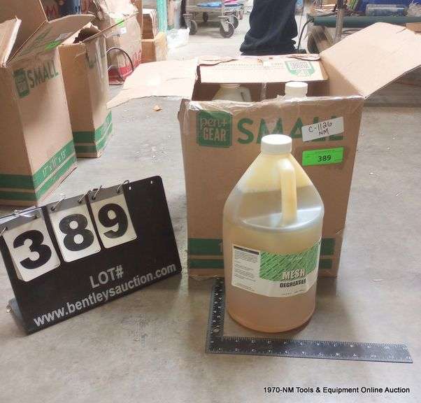 BOX BOTTLES SCREEN PRINT CHEMICALS, EMULSION, CLEANERS Bentley