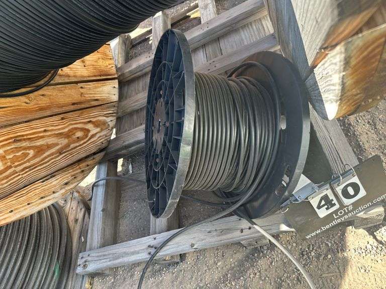 SPOOL: FIBER OPTIC - USED, AS IS, CONTENTS ONLY - Bentley & Associates, LLC