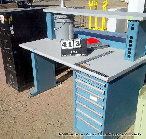 LISTA WORKSPACE 7DRAWER WORKBENCH Bentley & Associates, LLC