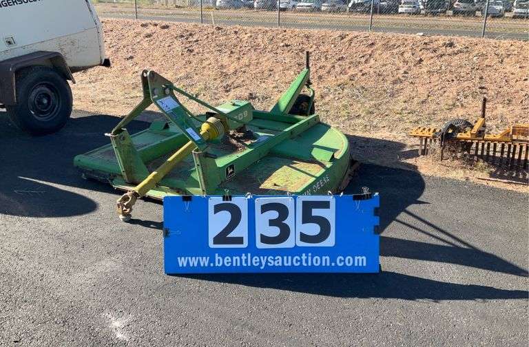 JOHN DEERE 609 BRUSH HOG MOWER / ROTARY CUTTER, NO KEY Bentley