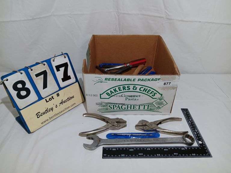 BOX ASSORTED HAND TOOLS Bentley & Associates, LLC