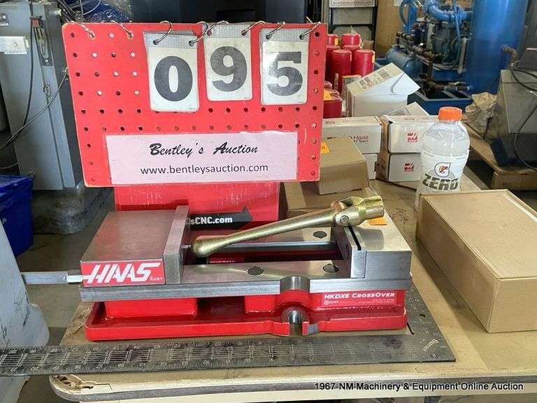 HAAS HKDX6 CROSSOVER VISE Bentley & Associates, LLC