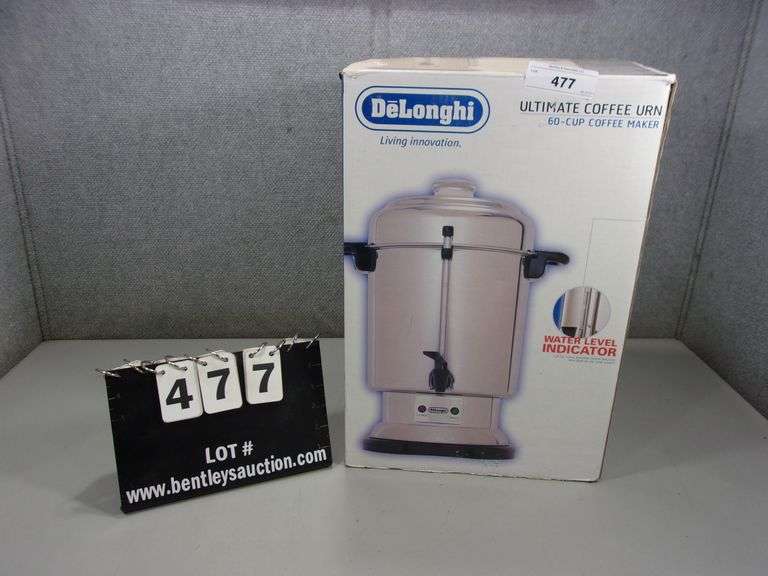 DELONGHI ULTIMATE COFFEE URN 60CUP COFFEE MAKER Bentley