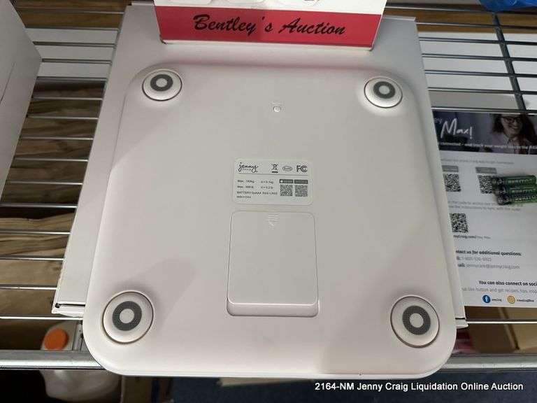 JENNY CRAIG WIRELESS BODY WEIGHT SCALE Bentley & Associates, LLC