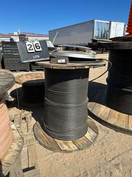 SPOOL: FIBER OPTIC - USED, AS IS, CONTENTS ONLY - Bentley & Associates, LLC