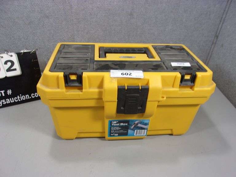 YELLOW PLASTIC TOOLBOX AIR HOSE ATTACHMENTS Bentley & Associates, LLC