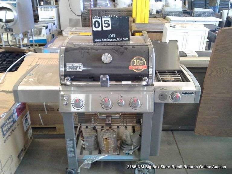 WEBER GENESIS II GRILL Bentley & Associates, LLC