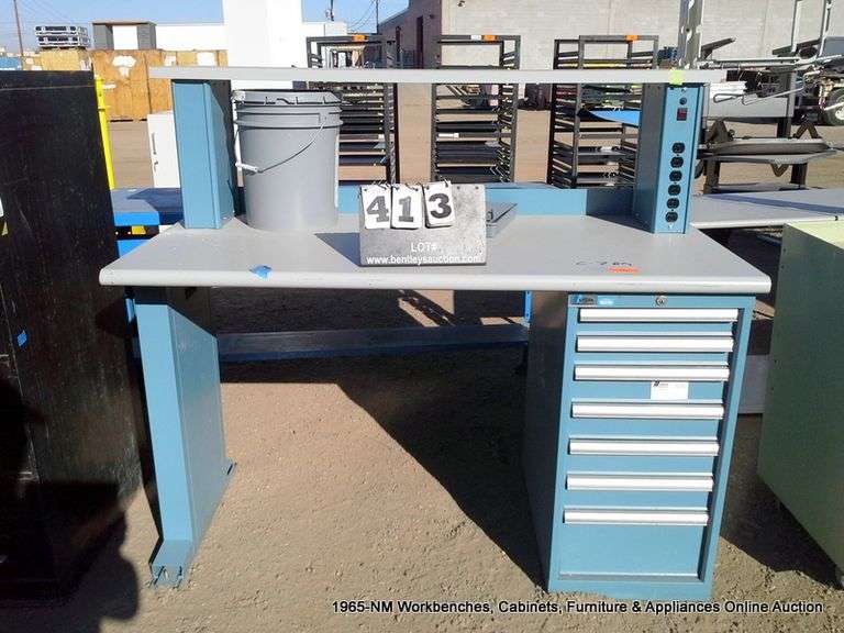 LISTA WORKSPACE 7DRAWER WORKBENCH Bentley & Associates, LLC