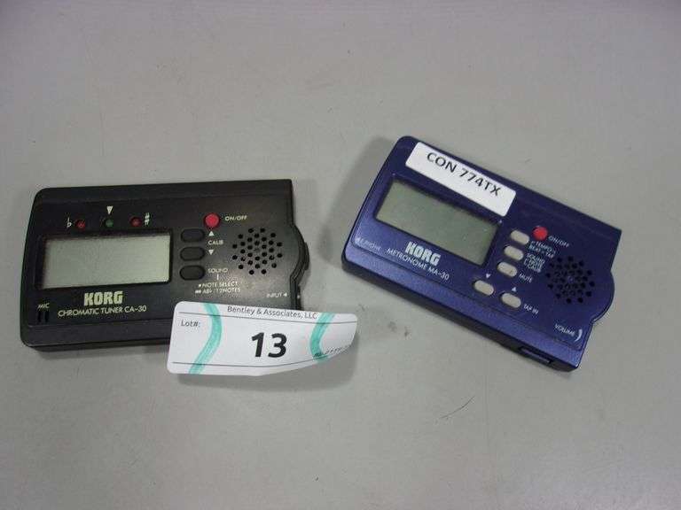 LOT METRONOME MA30 AND CHROMATIC TUNER CA30 Bentley