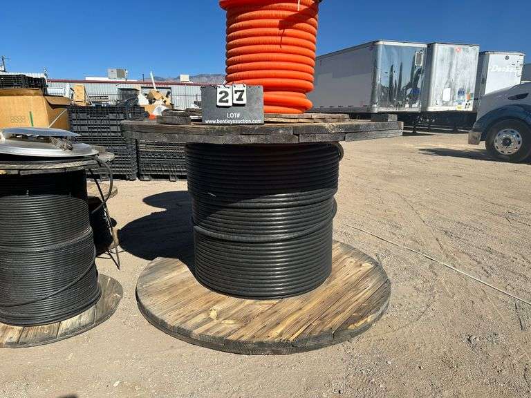 SPOOL: FIBER OPTIC - USED, AS IS, CONTENTS ONLY - Bentley & Associates, LLC