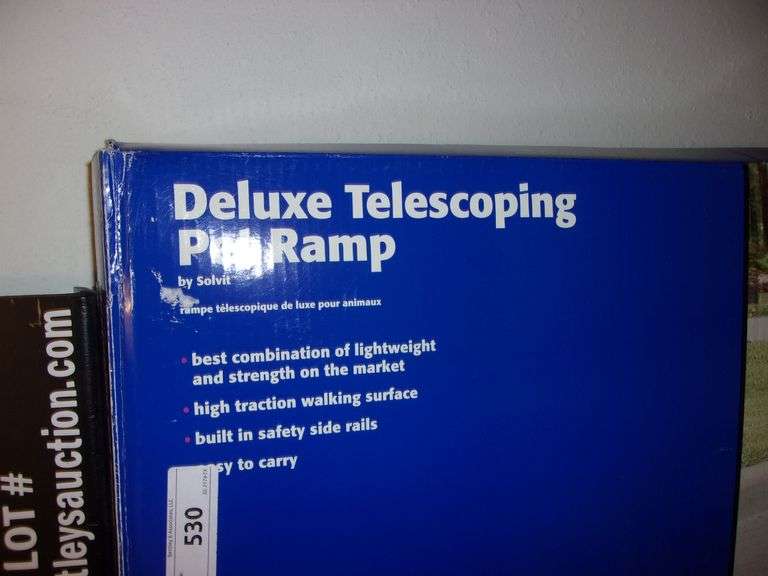 TOP PAY DELUXE TELESCOPING PET RAMP Bentley & Associates, LLC