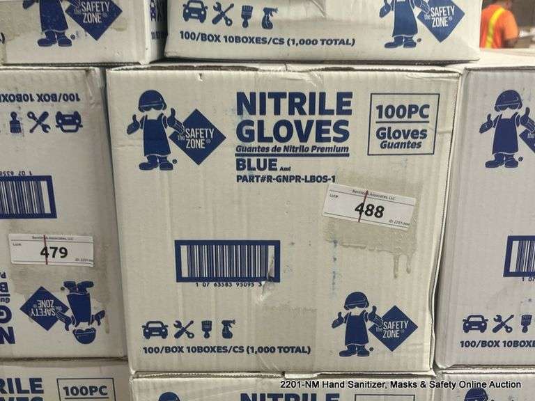 BOX NITRILE GLOVES ONE SIZE FITS ALL Bentley & Associates, LLC