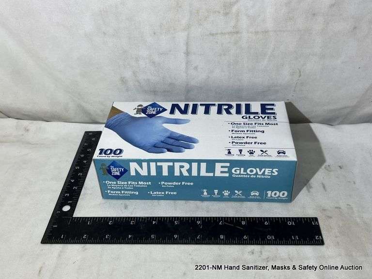 BOX NITRILE GLOVES ONE SIZE FITS ALL Bentley & Associates, LLC