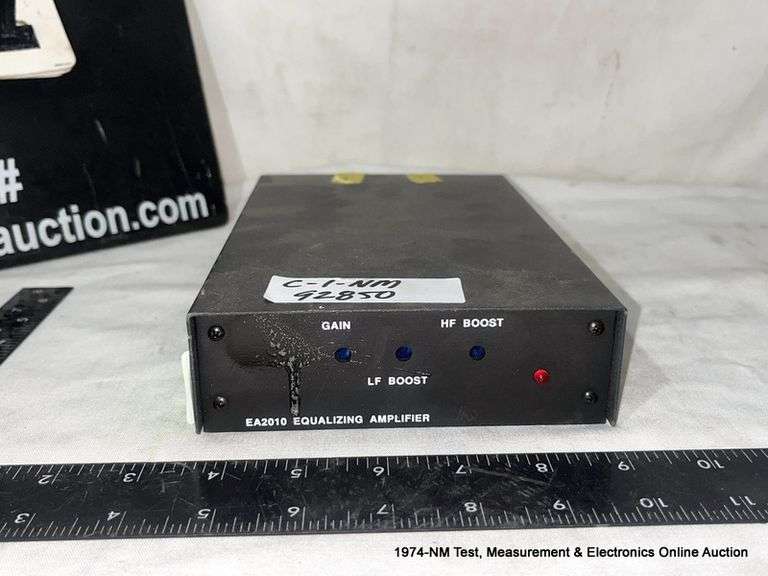 PELCO EA2010 EQUALIZING AMPLIFIER Bentley & Associates, LLC