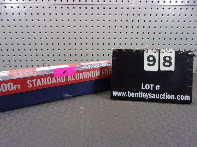 MEMBERS MARK FOOD SERVICE 18" WIDE 500' ALUMINUM FOIL - Bentley