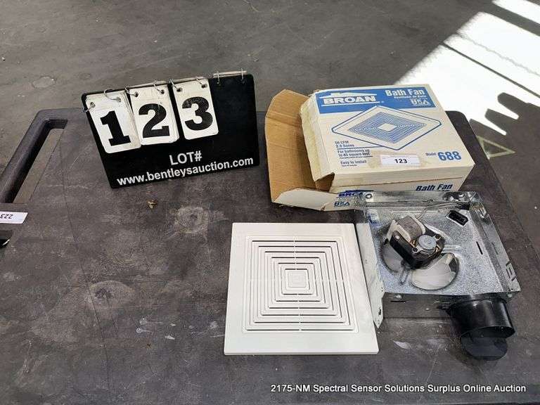 BROAN BATH FAN, MODEL 688 Bentley & Associates, LLC