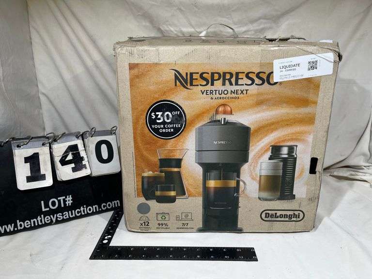 NESPRESSO SINGLE SERVE COFFEE MAKER Bentley & Associates, LLC