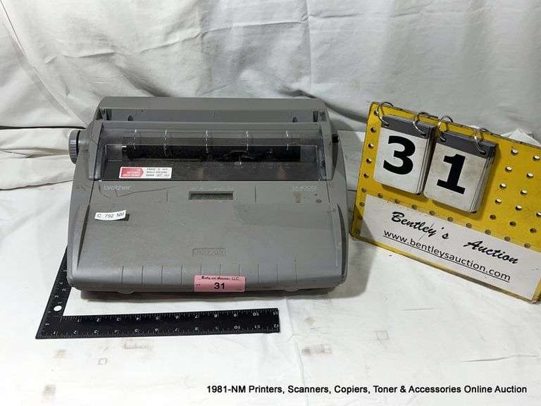 BROTHER SX4000 ELECTRIC TYPEWRITER Bentley & Associates, LLC
