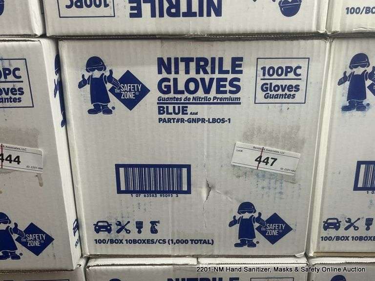 BOX NITRILE GLOVES ONE SIZE FITS ALL Bentley & Associates, LLC