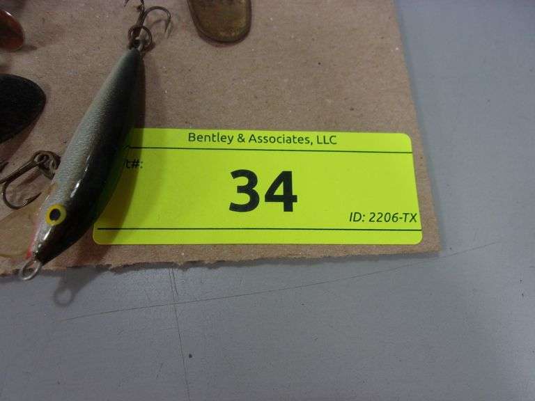 LOT (10) ASSORTED FISHING HOOKS Bentley & Associates, LLC
